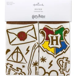 Harry Potter™ Collage of Icons Novelty Crew Socks