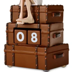 Harry Potter™ Dobby™ on Suitcases Perpetual Calendar With Sound