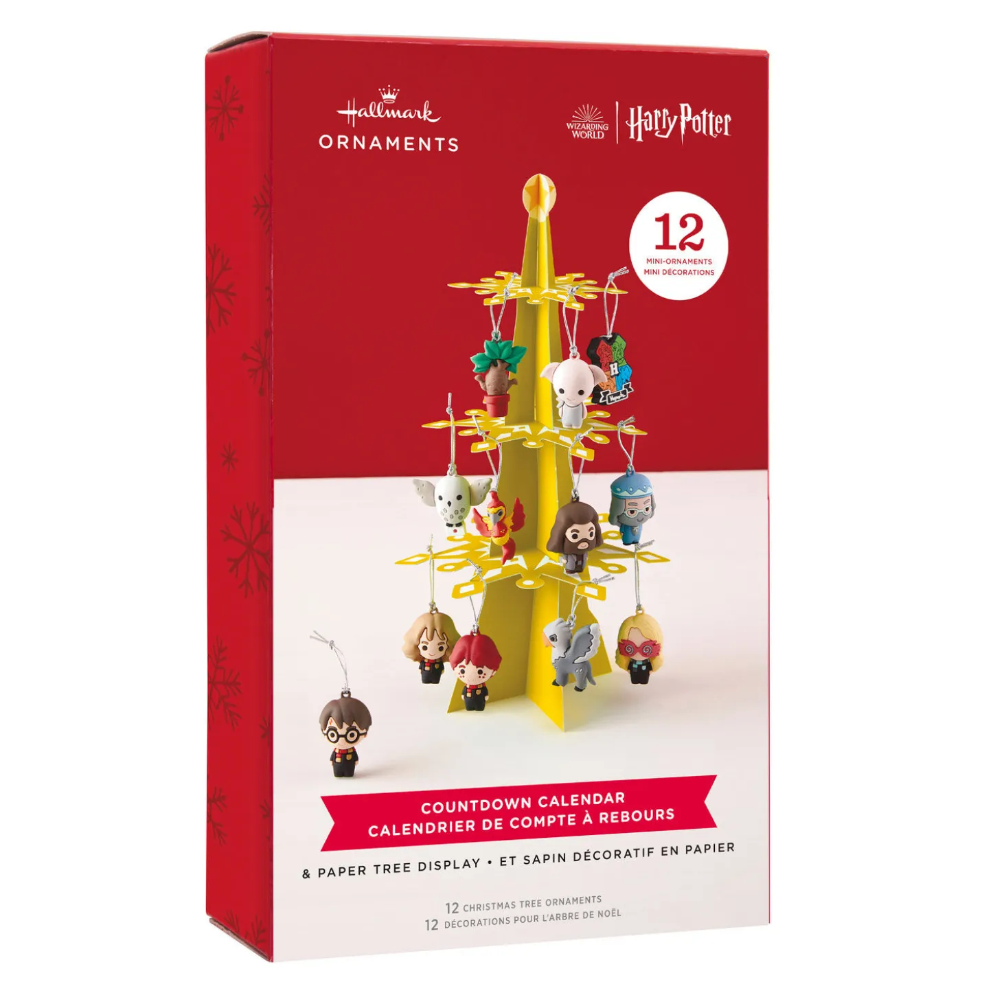 Harry Potter™ Hallmark Countdown Calendar Paper Tree Set With 12 Mini Ornaments