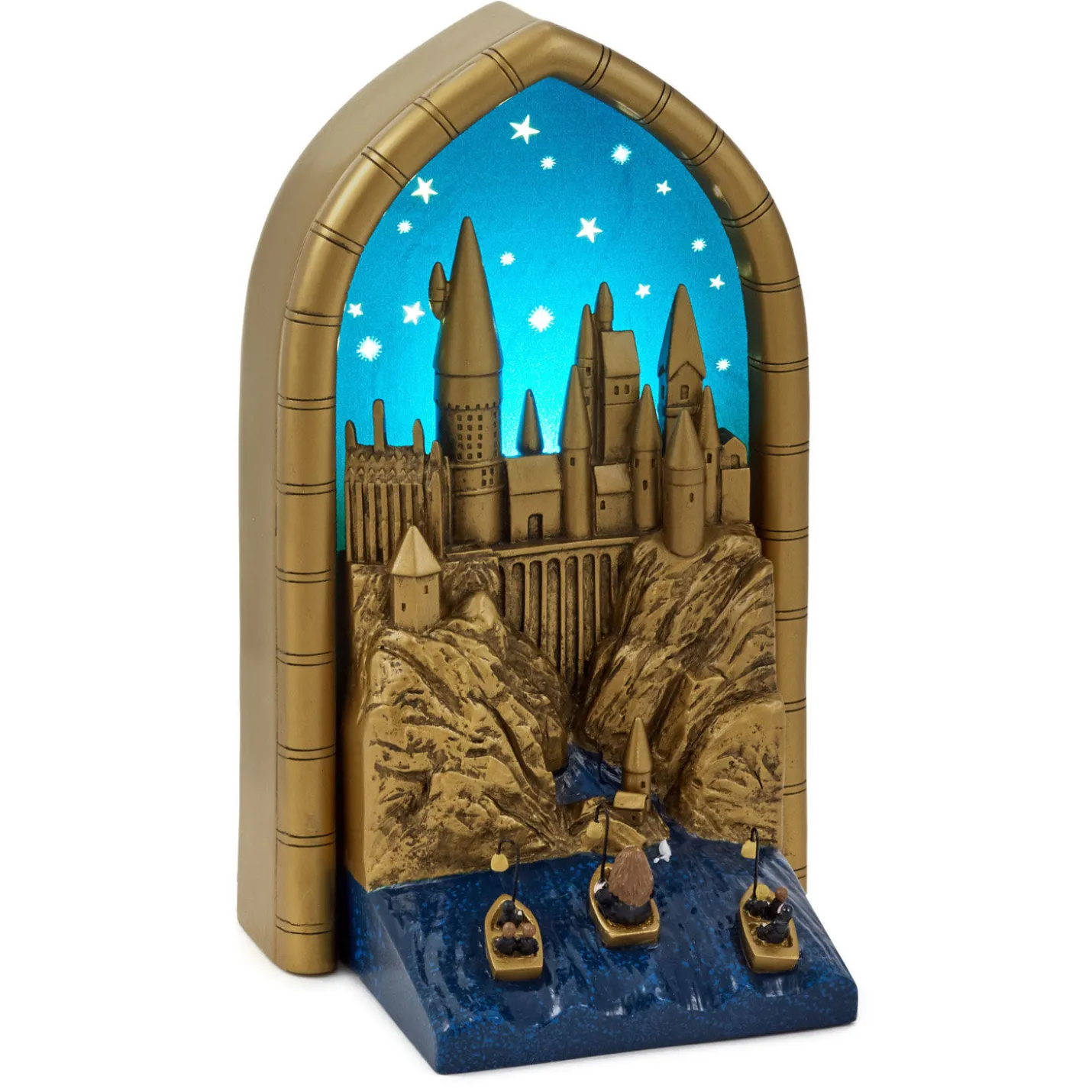 Harry Potter™ Hogwarts™ Light-Up Bookshelf Decoration, 9.1"