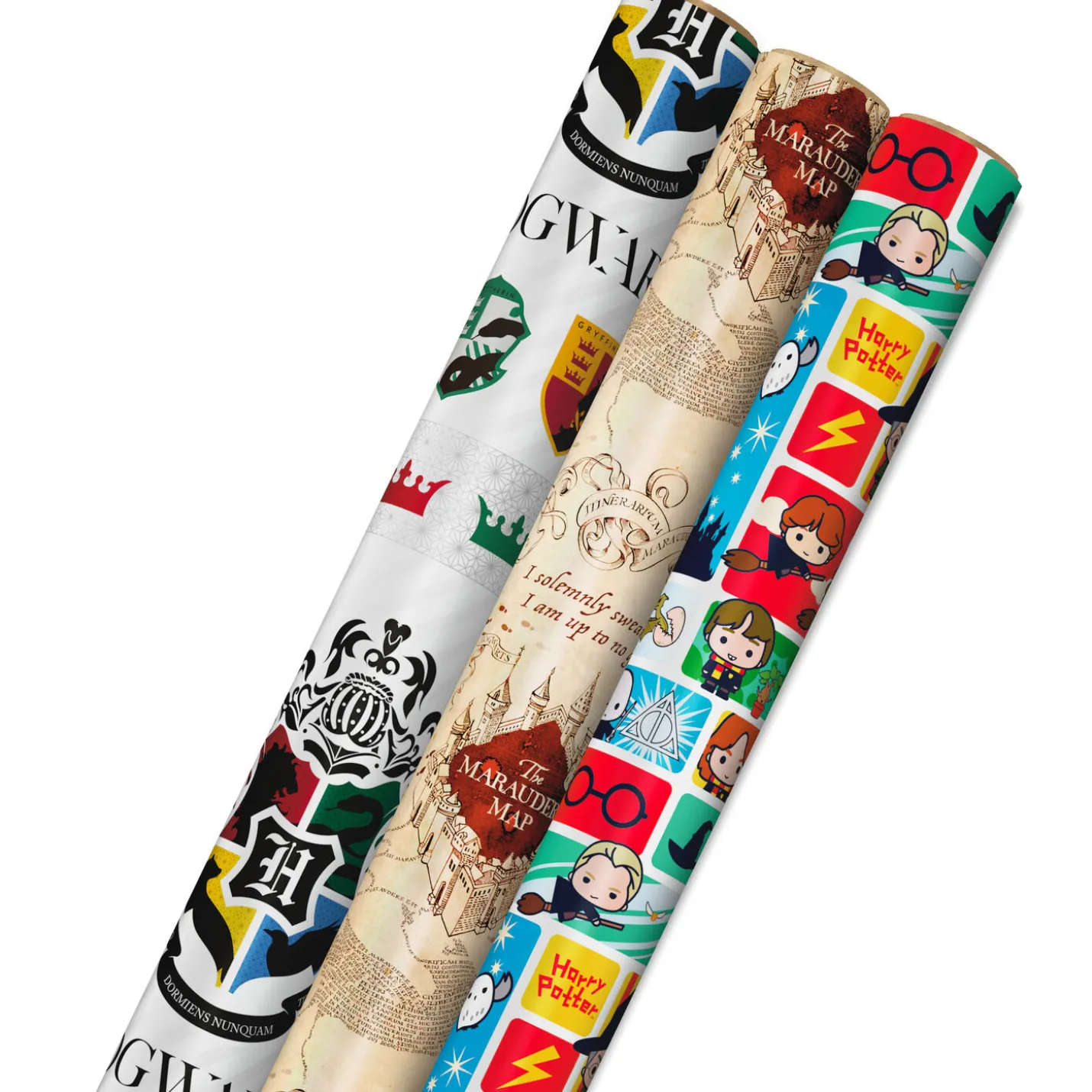 Harry Potter™ 3-Pack Assorted Wrapping Paper, 60 sq. ft. total