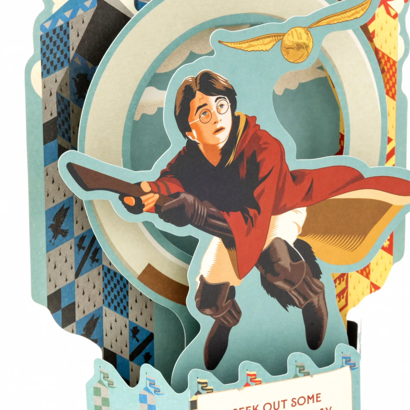 Harry Potter™ Seek Out Good Times 3D Pop-Up Birthday Card