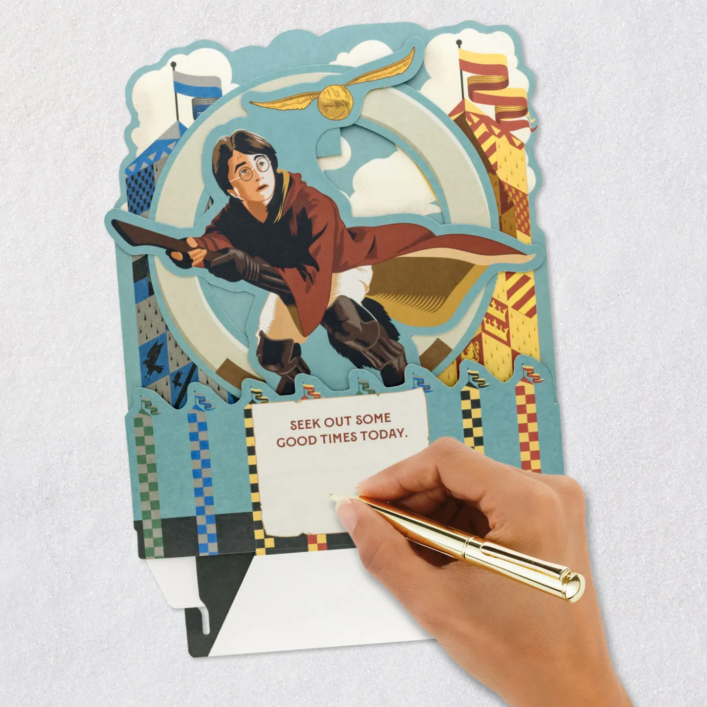 Harry Potter™ Seek Out Good Times 3D Pop-Up Birthday Card