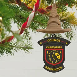 Harry Potter™ Sorting Hat House Trait Personalized Ornament, Custom Text