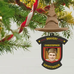 Harry Potter™ Sorting Hat House Trait Personalized Ornament, Custom Photo and Text
