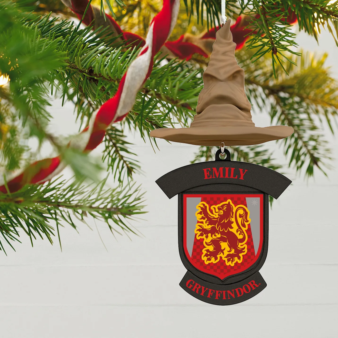 Harry Potter™ Sorting Hat Personalized Ornament, Custom Text