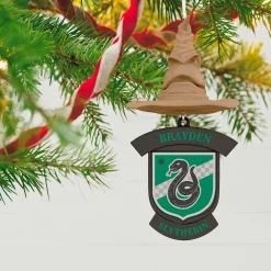 Harry Potter™ Sorting Hat Personalized Text Ornament, Slytherin™