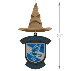 Harry Potter™ Sorting Hat Personalized Text Ornament, Ravenclaw™