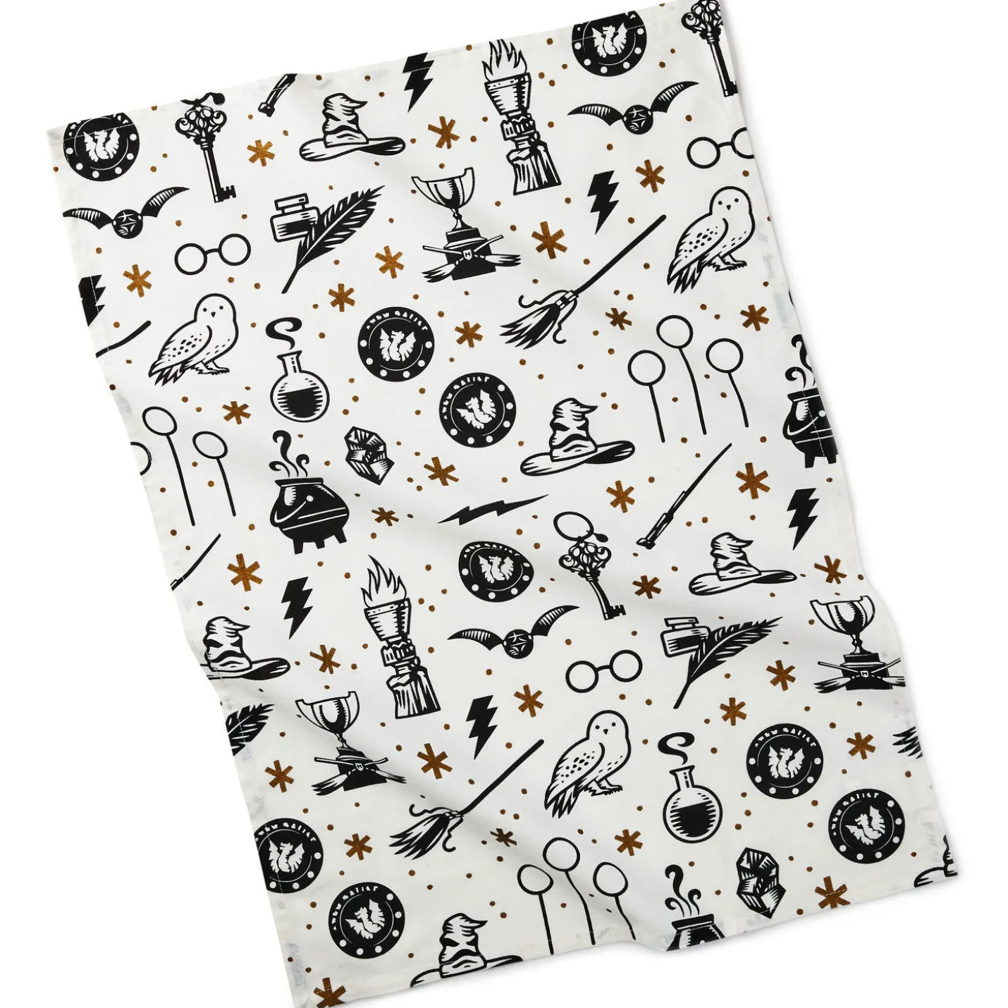 Harry Potter™ Wizarding World™ Icons Tea Towel