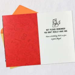 Hasbro® Monopoly® Get Out of Jail Free Funny Birthday Card
