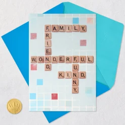 Hasbro® Scrabble® Great Guy Birthday Card for Relative