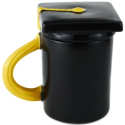 Hats Off Grad Sculpted Mug With Grad Cap Lid, 15 oz.