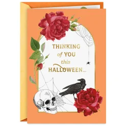 Hauntingly Happy Wishes Halloween Card