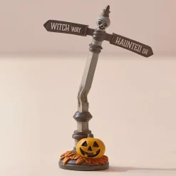 Hauntsville Collection Street Sign Tabletop Decoration, 4.25"