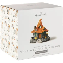 Hauntsville Collection Witch House Tabletop Decoration, 7.5"