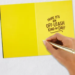 Have an Off-Leash Kind of Day Funny Birthday Card