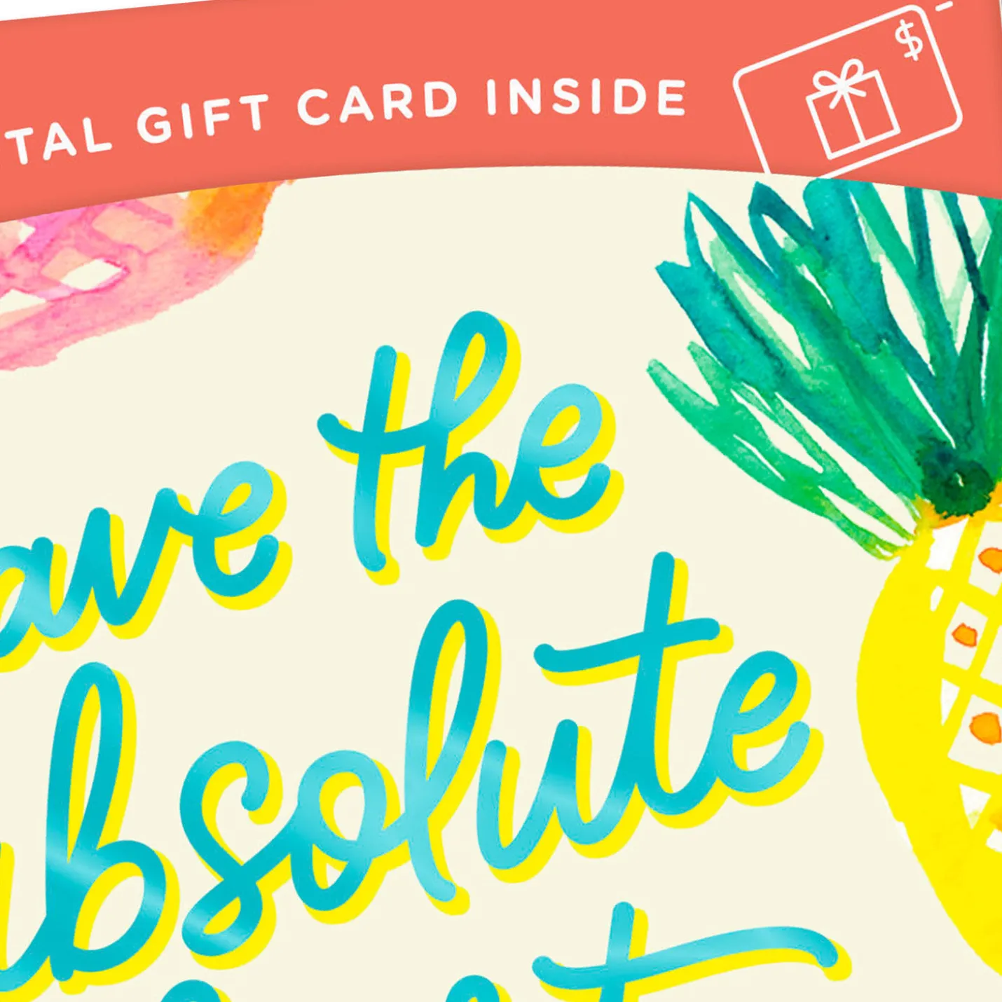 Have the Best Day Gift Card Greeting Birthday Card