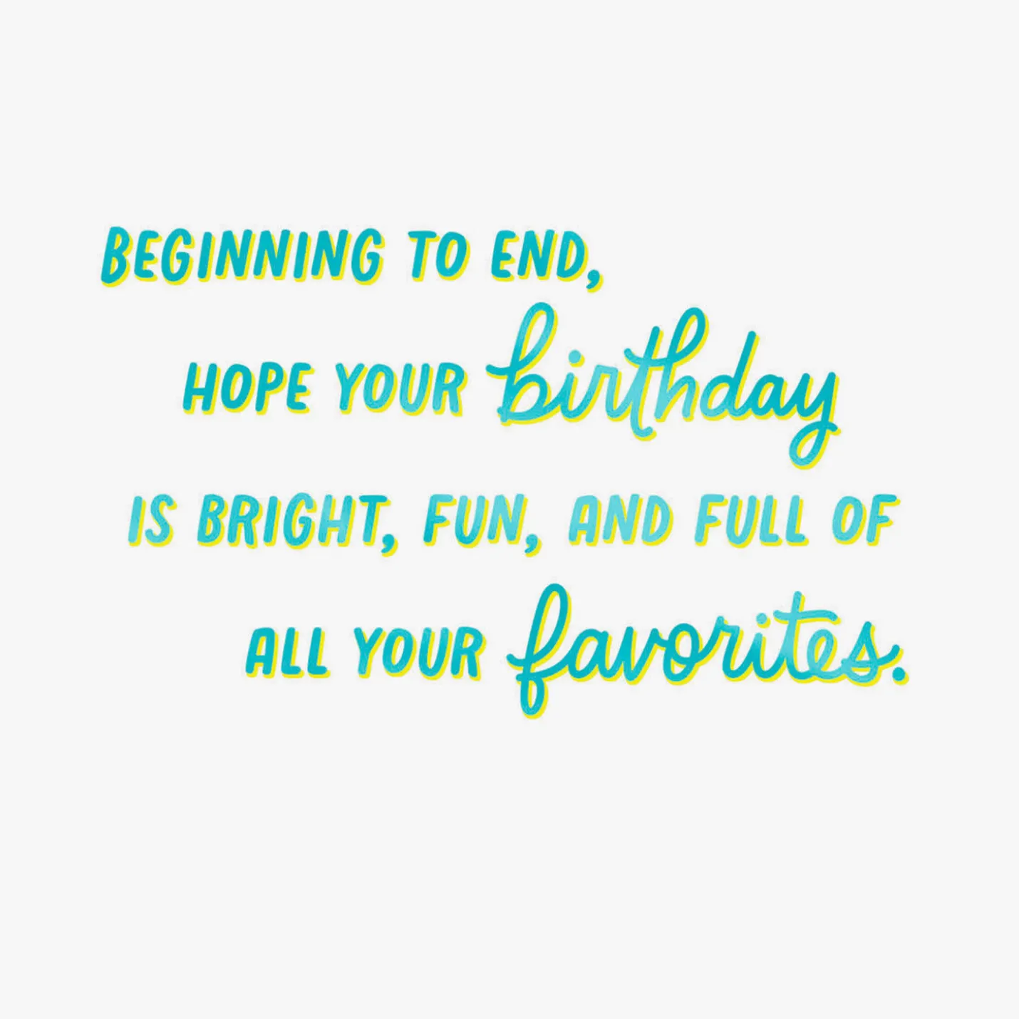Have the Best Day Gift Card Greeting Birthday Card