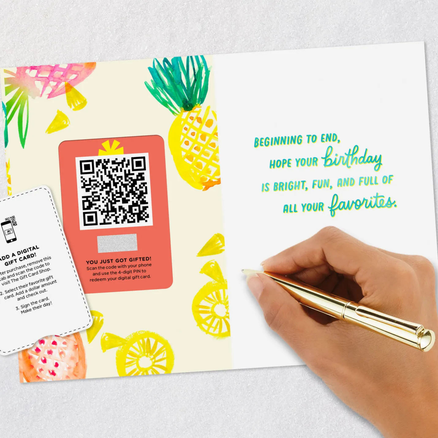 Have the Best Day Gift Card Greeting Birthday Card