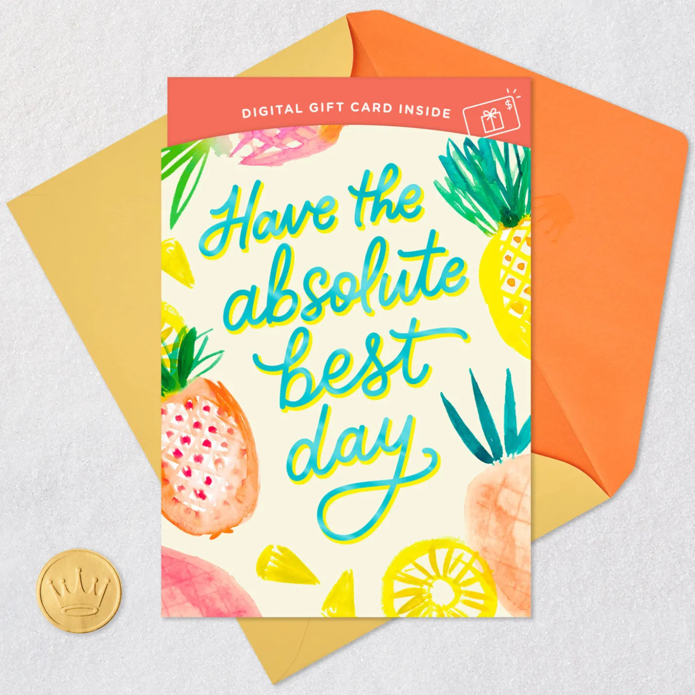 Have the Best Day Gift Card Greeting Birthday Card