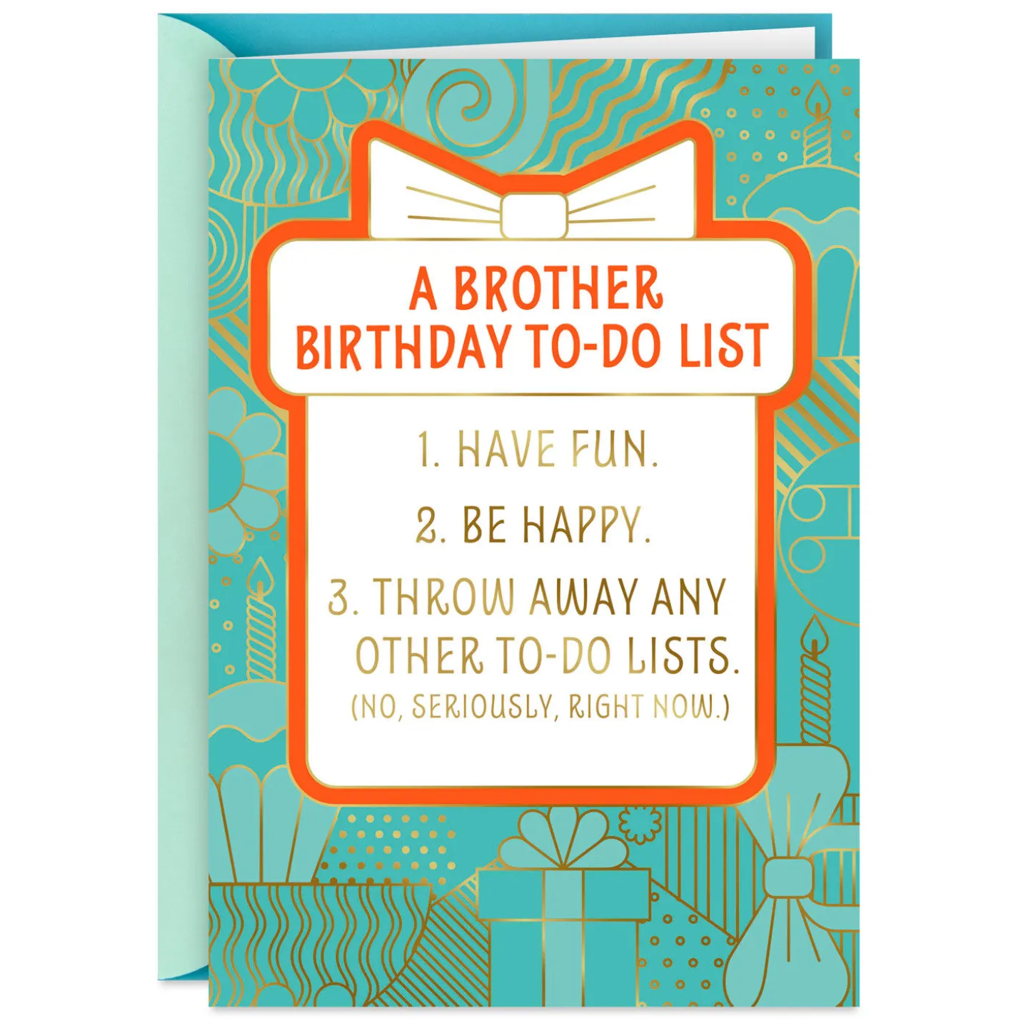 Have Fun and Relax Today Birthday Card for Brother