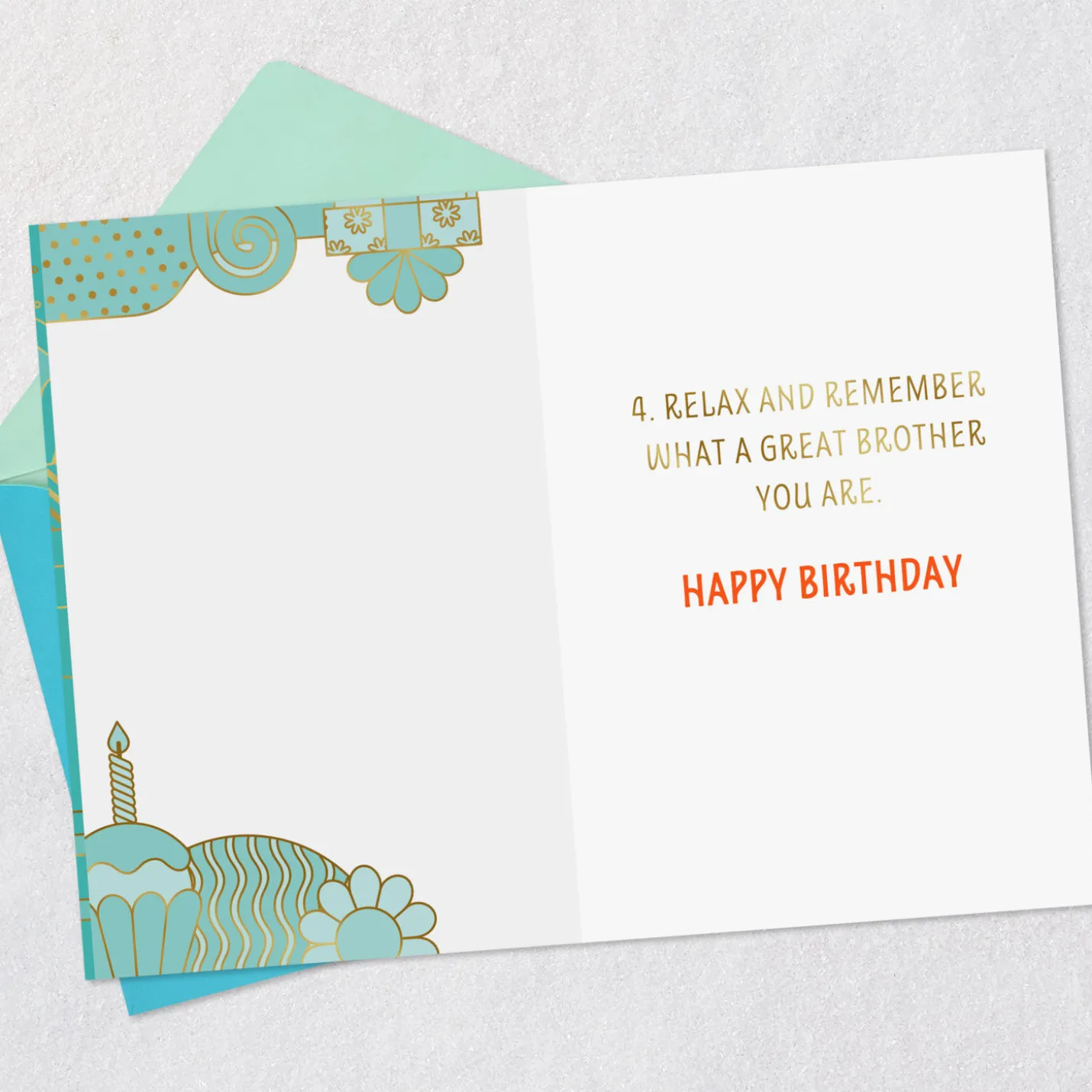 Have Fun and Relax Today Birthday Card for Brother