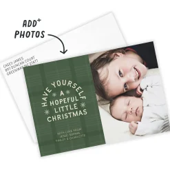 Have Hope Flat Christmas Photo Card