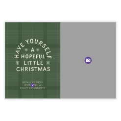 Have Hope Flat Christmas Photo Card