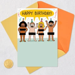 Have You Heard the Nudes Funny Birthday Card