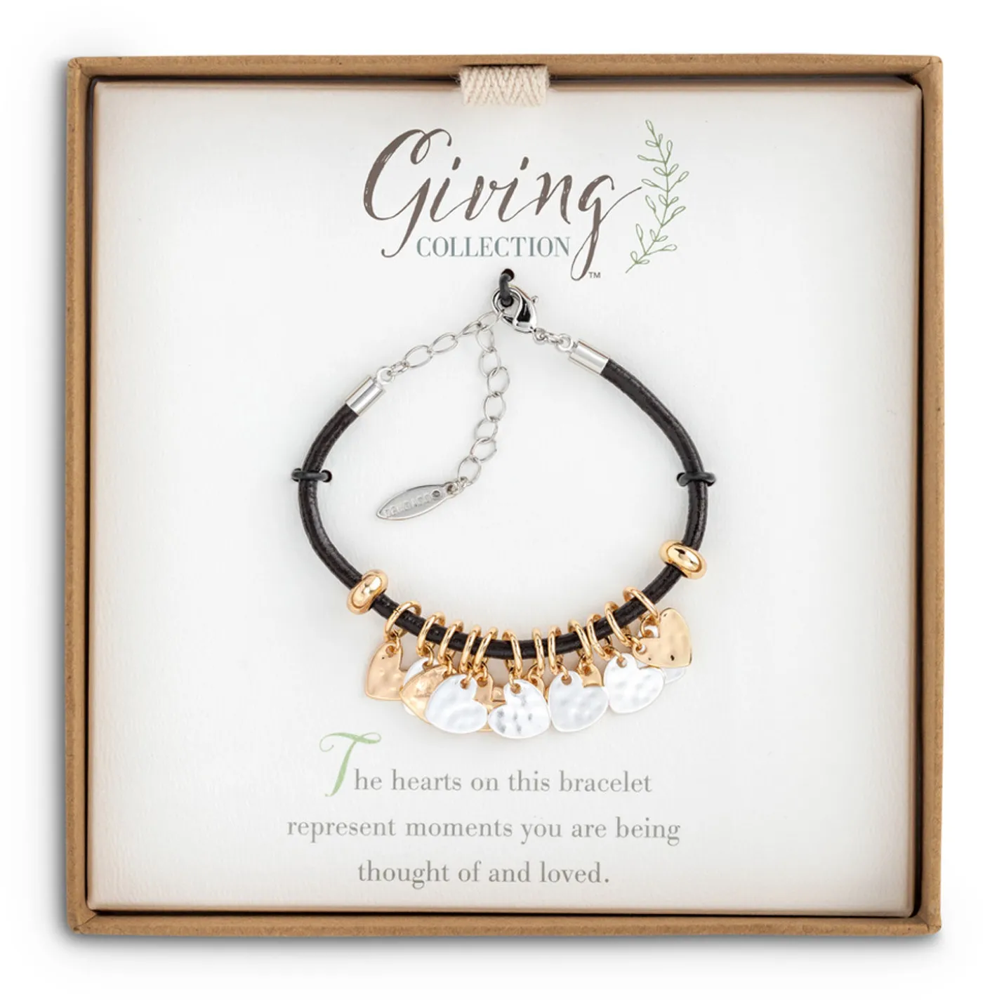 Heart Charms Giving Collection Bracelet