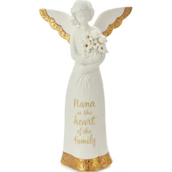 Heart of the Family Angel Figurine for Nana, 8.5"