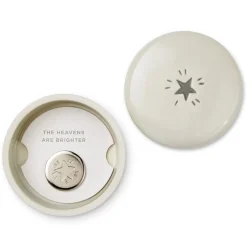 Heavenly Star Lidded Trinket Dish With Token