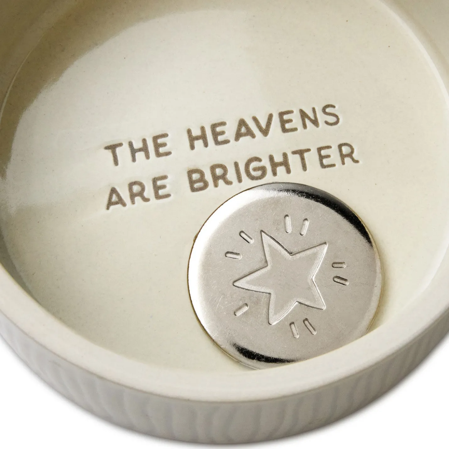 Heavenly Star Lidded Trinket Dish With Token