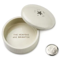 Heavenly Star Lidded Trinket Dish With Token