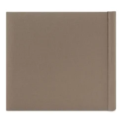 Held in Our Hearts Forever Taupe Linen Photo Album