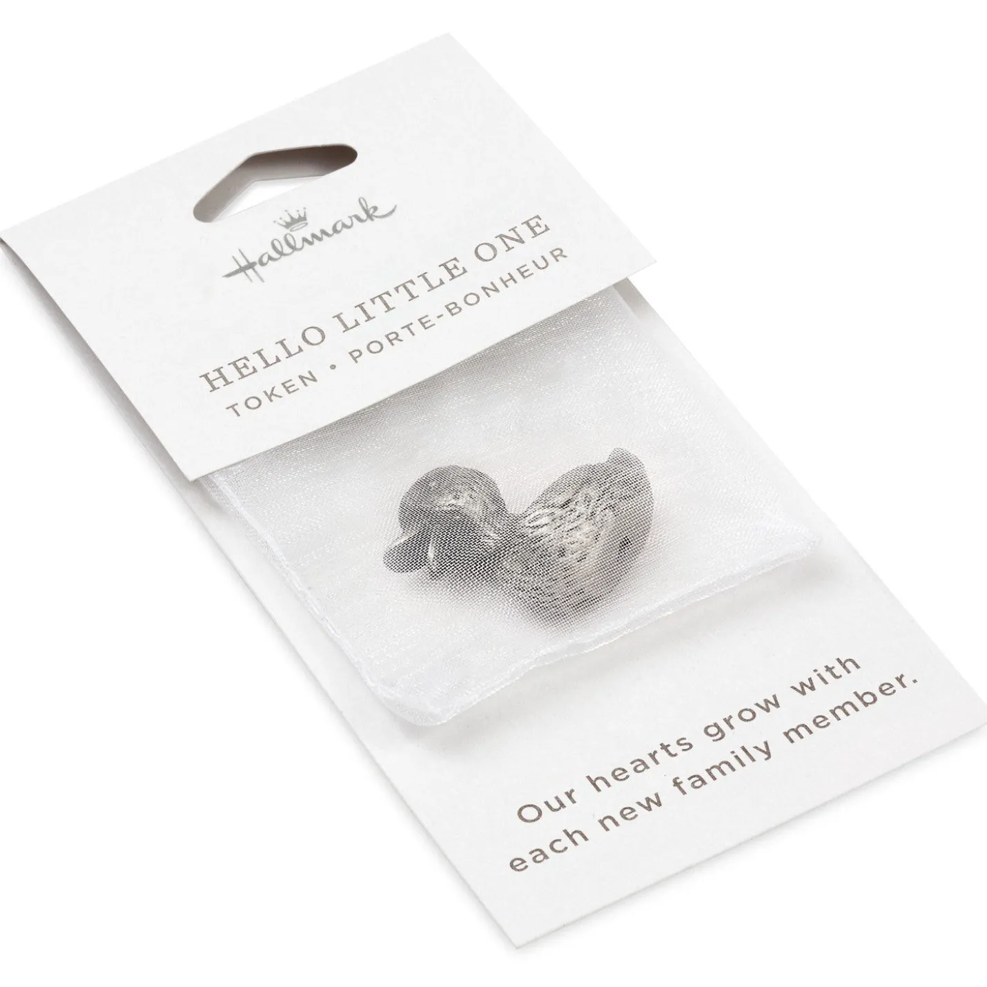 Hello Little One Duckling Metal Pocket Token