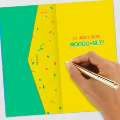 Herd It's Your Day Funny Money Holder Birthday Card for Kids