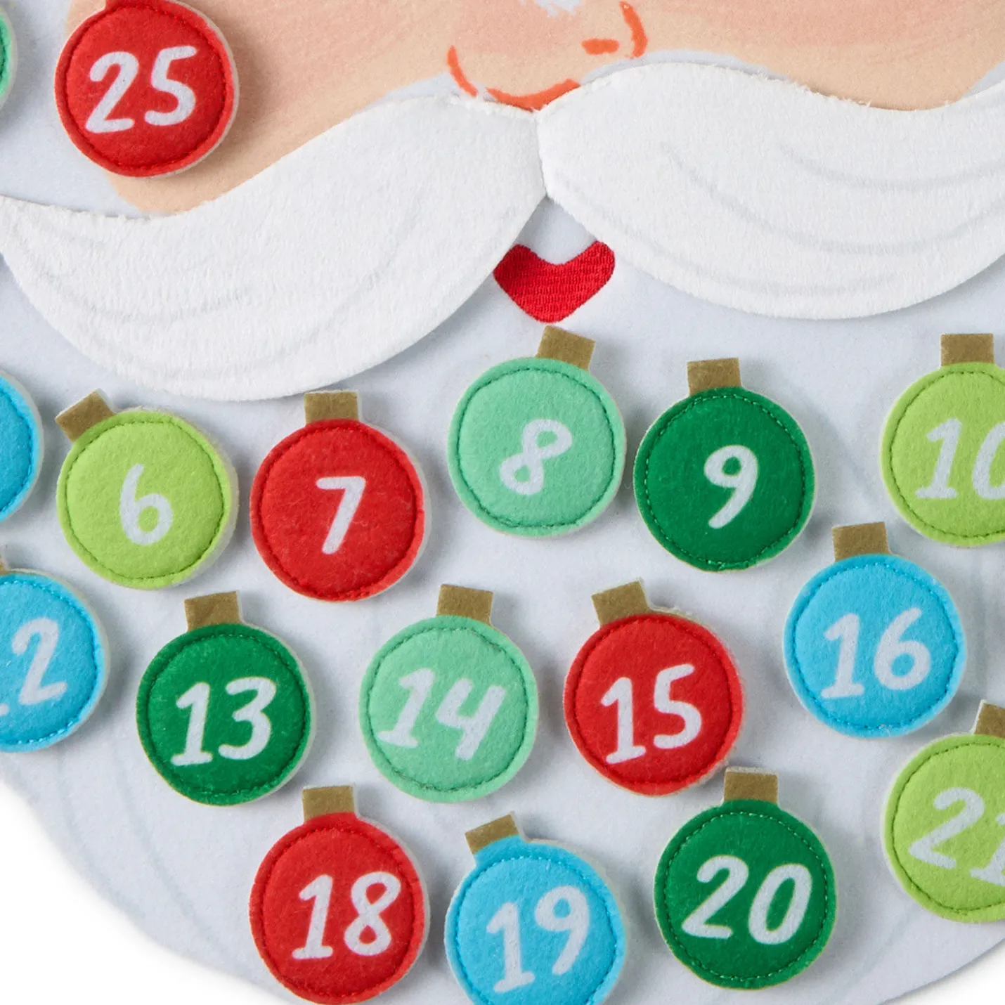 Here Comes Santa Claus Countdown Calendar