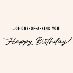Here's to One-of-a-Kind You Birthday Card