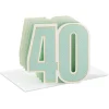 Here's to You 3D Pop-Up 40th Birthday Card