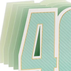 Here's to You 3D Pop-Up 40th Birthday Card