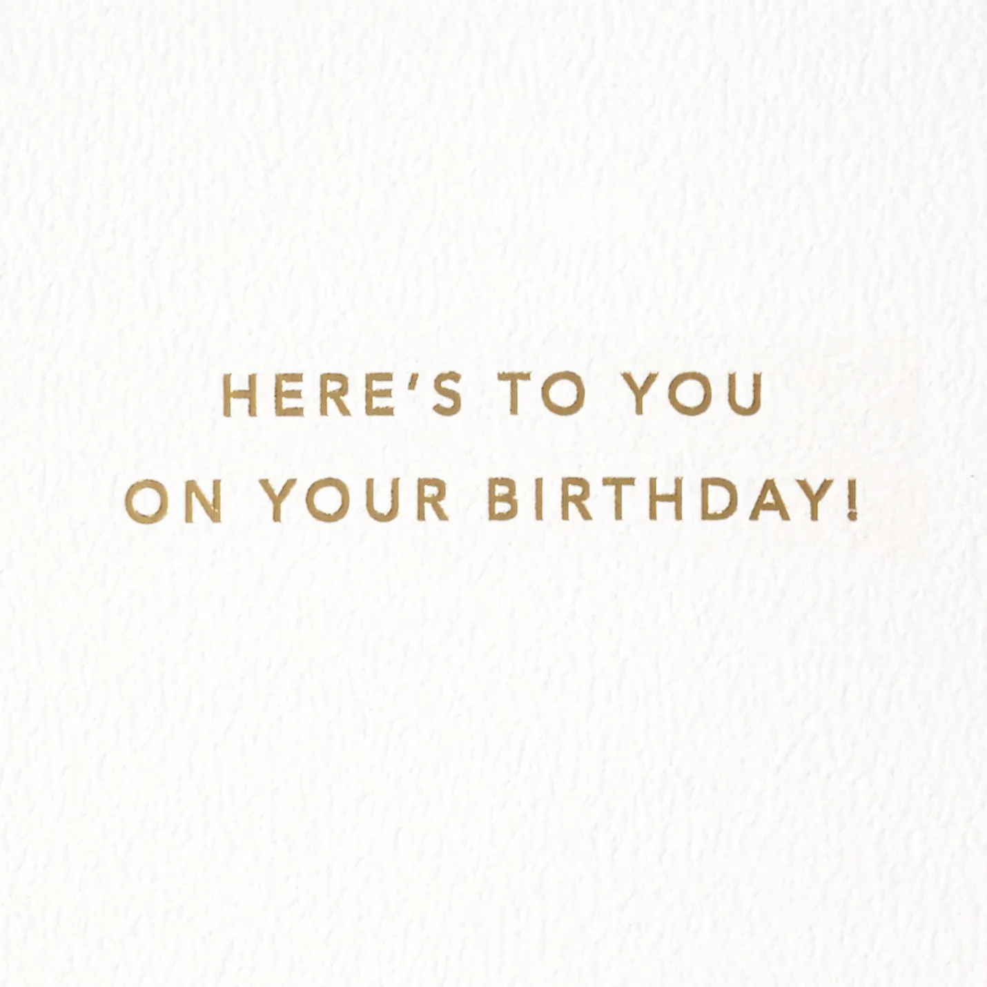 Here's to You! 21st Birthday Card