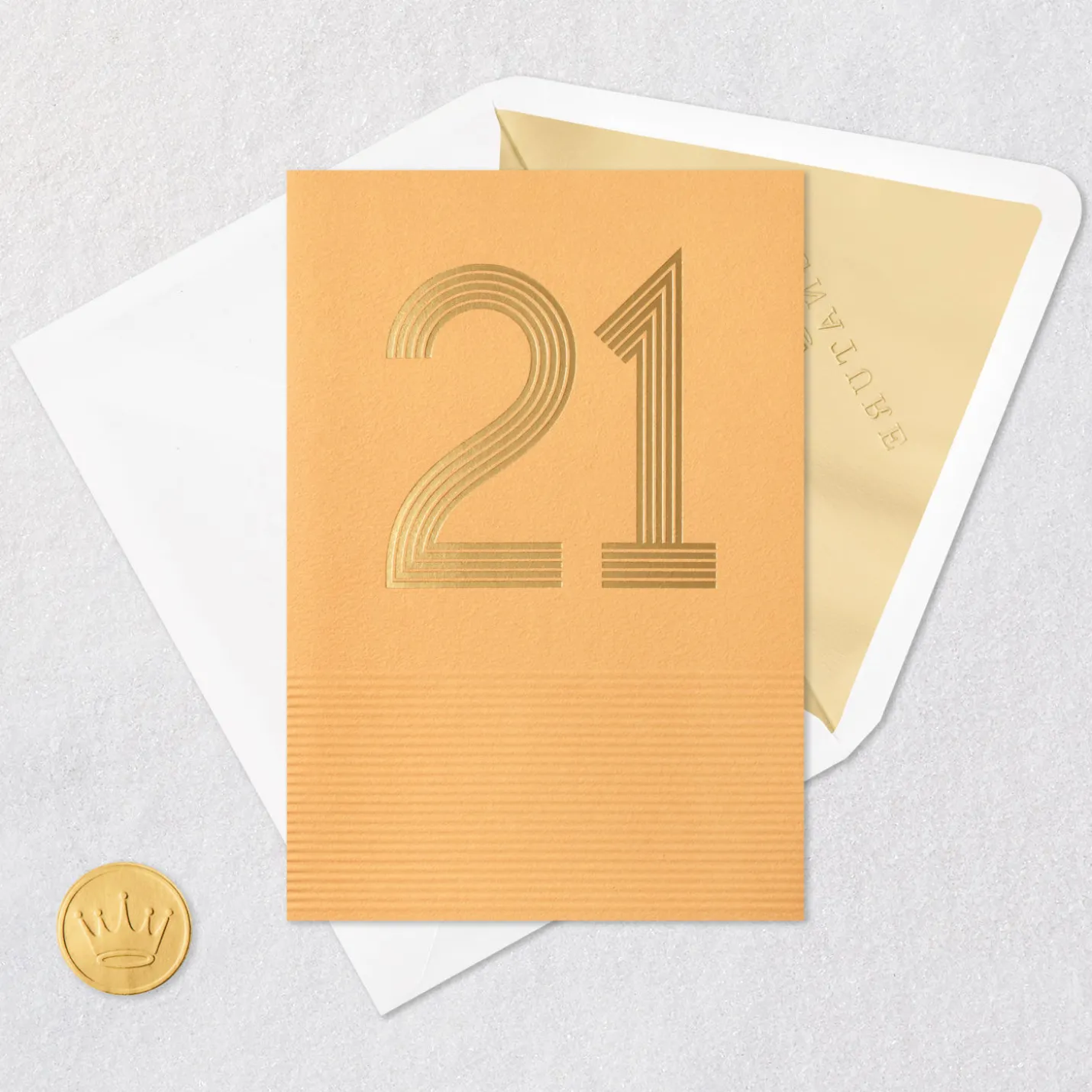 Here's to You! 21st Birthday Card
