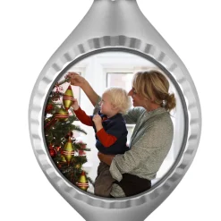 Holiday Finial Personalized Ornament, Custom Photo