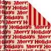 Holiday Kraft 3-Pack Assorted Reversible Wrapping Paper Roll Bundle, 120 sq. ft. total