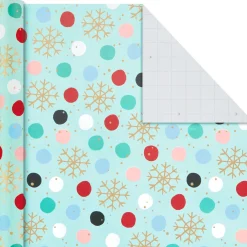 Holiday Mix 4-Pack Christmas Wrapping Paper Assortment, 120 sq. ft.