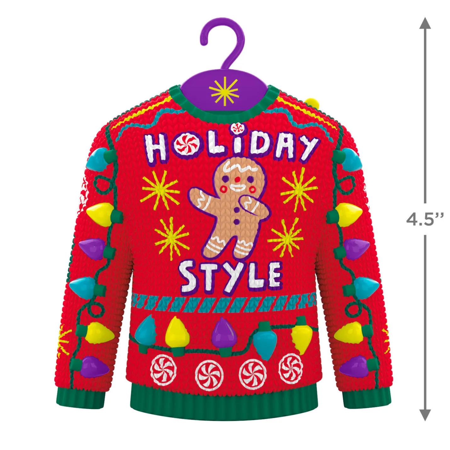 Holiday Style Musical Ornament With Light
