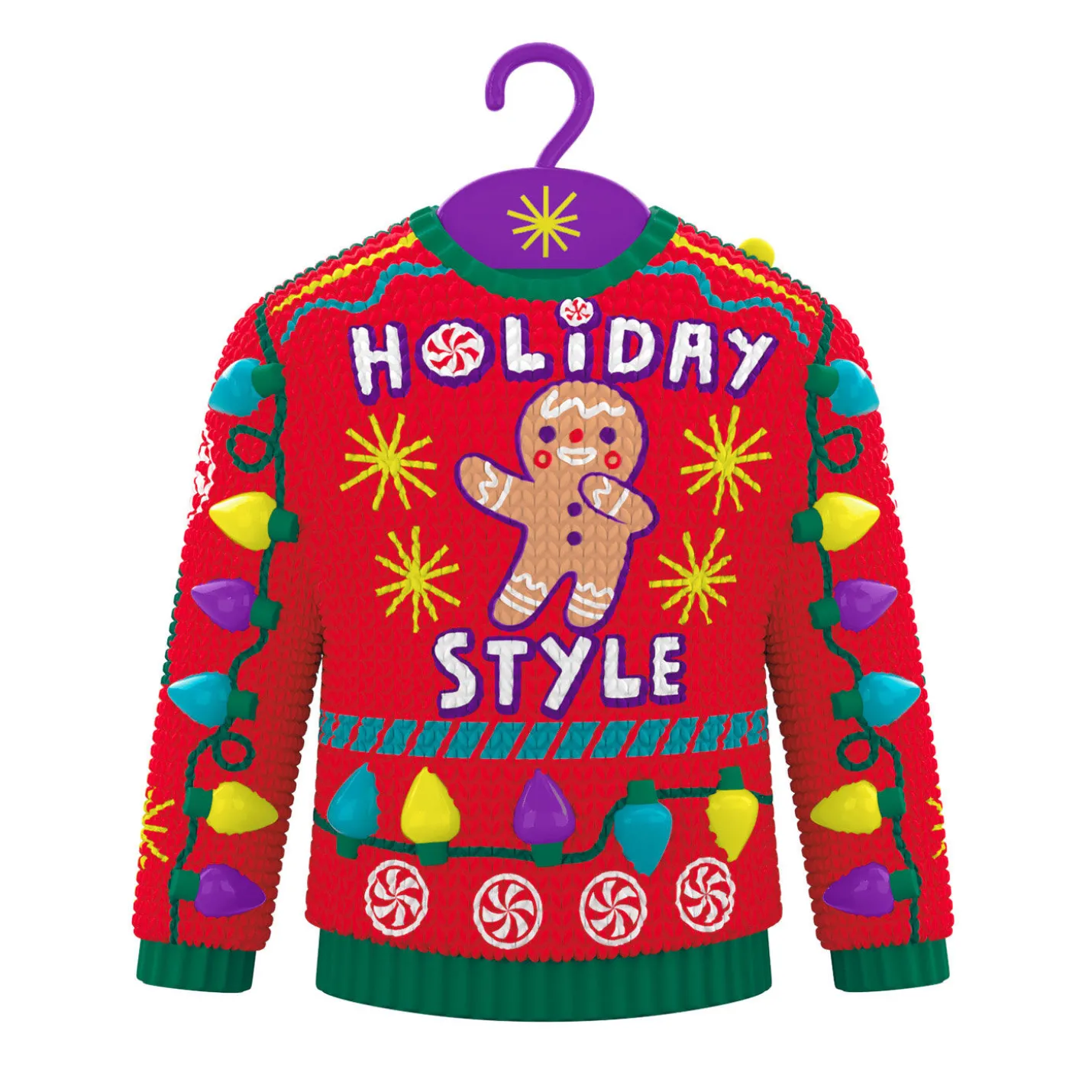 Holiday Style Musical Ornament With Light