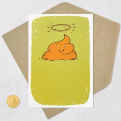 Holy Crap Funny Birthday Card