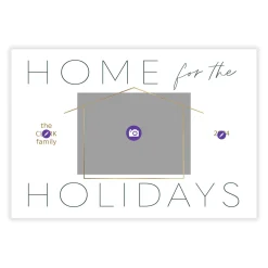Home for the Holidays Flat Holiday Photo Card